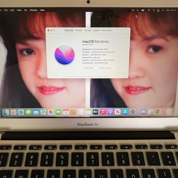 Bundle Apple MacBook Air 11.6 With Hello Kitty Sleeve, Transparent Case